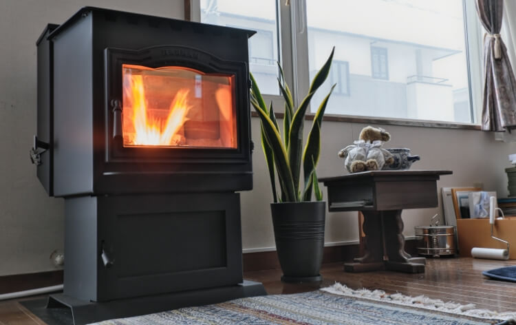 ストーブの写真